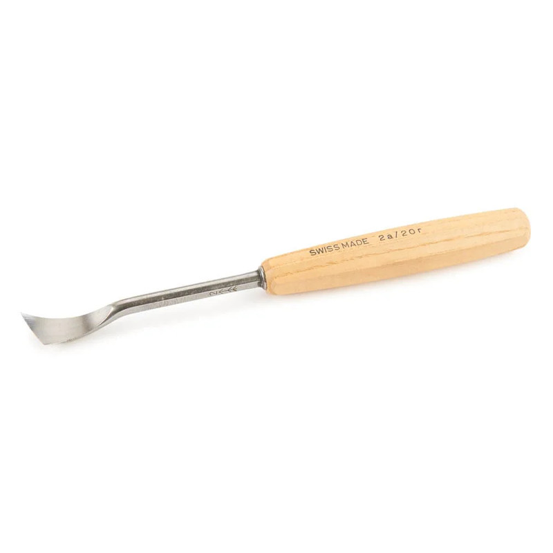 Right Skew Spoon Gouge - Size:20 mm
